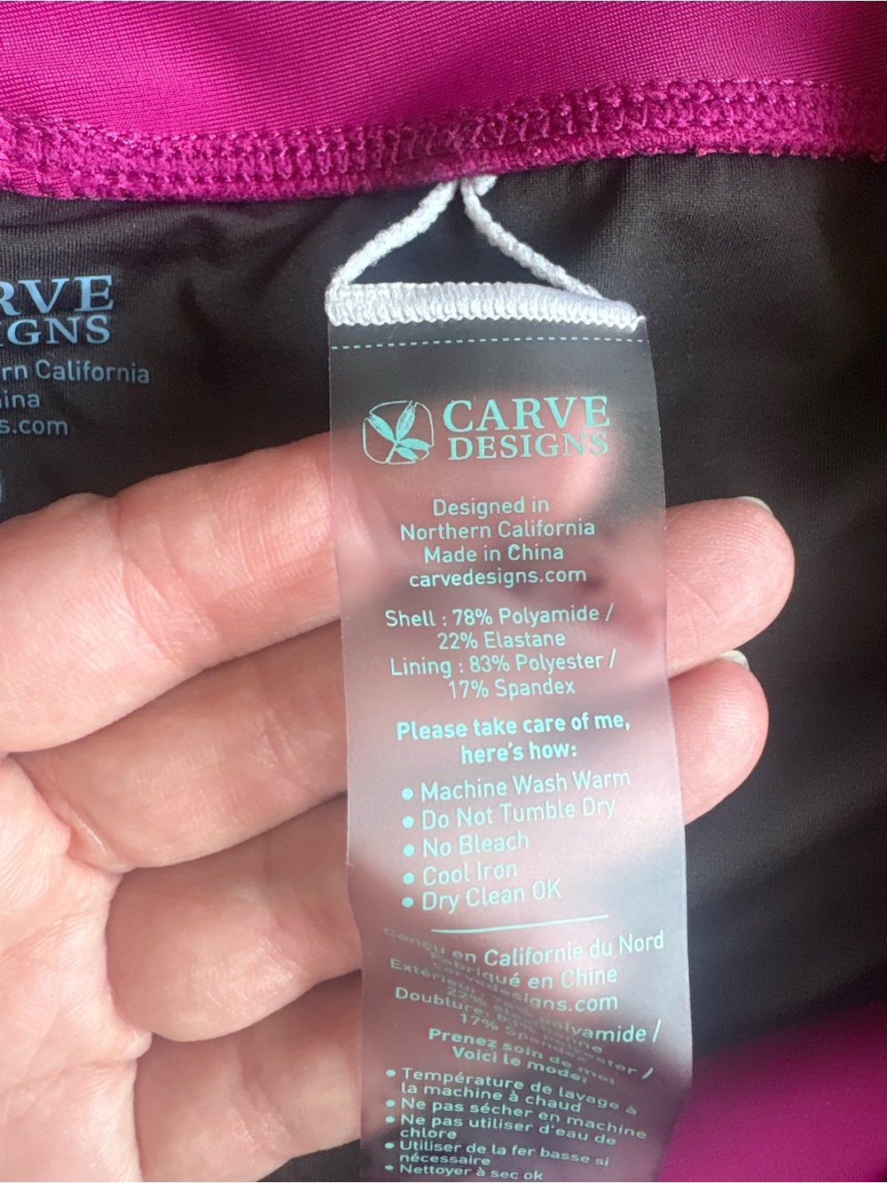 Carve Designs Women's M Paddle Board Swim Shorts - Picture 5 of 8